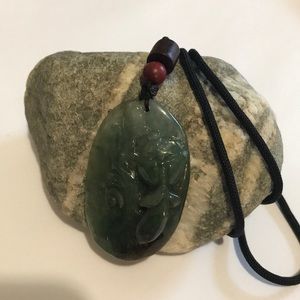 Grade A, Fish Natural Jade Pendant